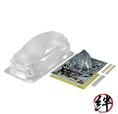 TAMIYA 51656-600 Car Body Kit Toyota GR Yaris Street Car Body RC Model Making