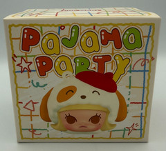 POP MART POPBEAN Pajama Party Series Earphone Bag Molly Cute Puppy Blind Box New
