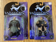 warriors of virtue action figures Complete Set 1997