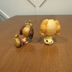 Disney Princess Palace Pets Figure Toy Furry Tail Crown Lot of 6 Cats Bunny Dogs