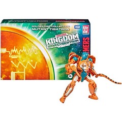 Golden Disk Collection Voyager Tigatron Transformers Kingdom WFC Hasbro MISB