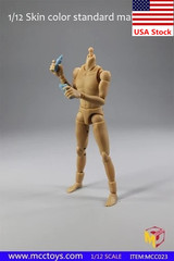 MCCToys 1/12 Male Muscle Narrow Shoulder Flexible Figure Body For 6″Figure Doll