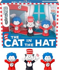 Dr. Seuss the Cat in the Hat Book Special Edition Set for Fans, 3 Figures in …