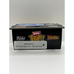 Funko Bitty Pop Rides Back to the Future Marty McFly and Time Machine DeLorean