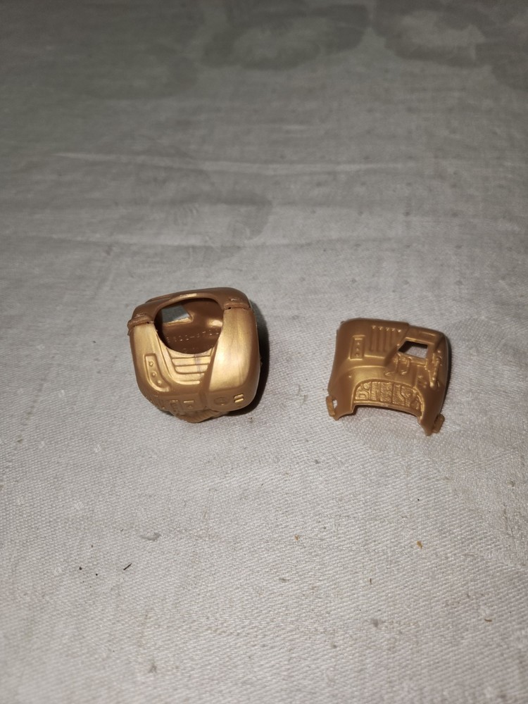 Vintage New Adventures Of He-Man Armor Complete & Extra Back Parts