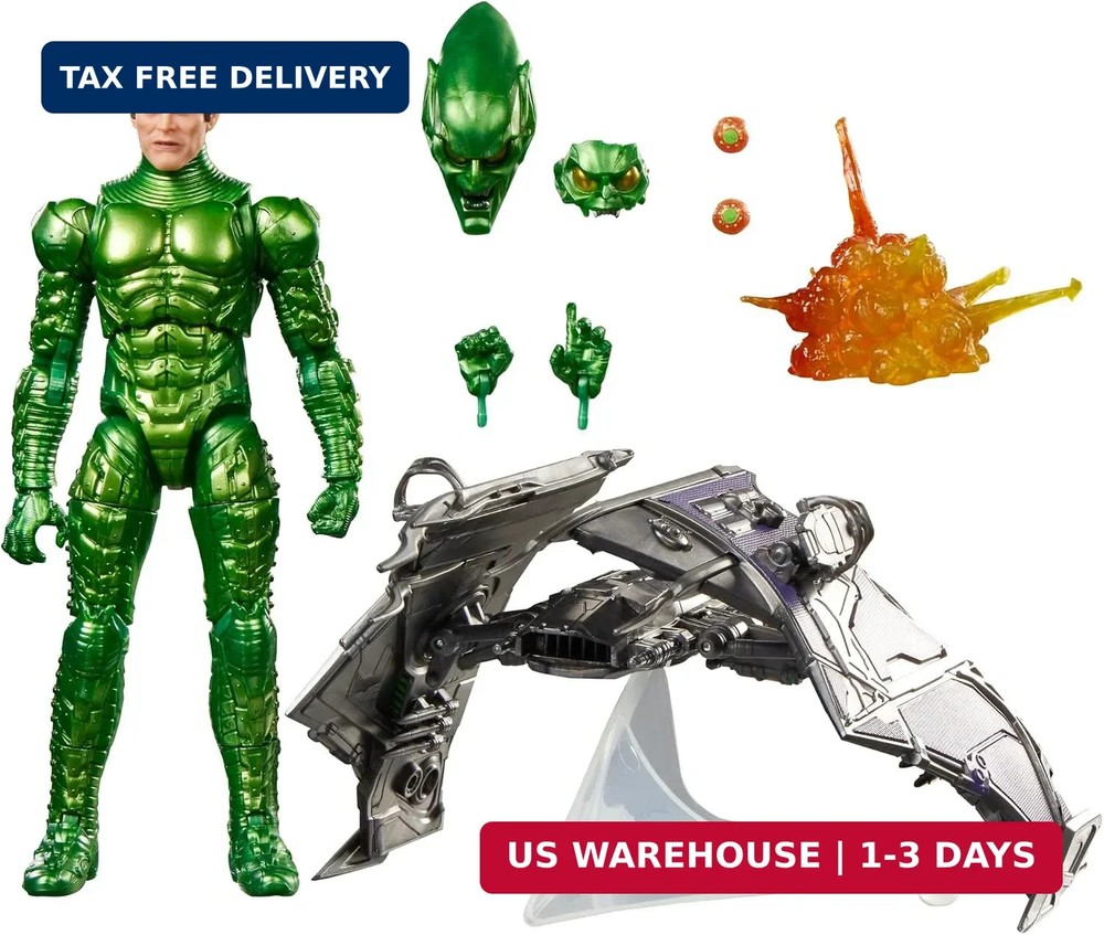 Marvel Legends Series Green Goblin, Spider-Man: No Way Home Deluxe 6 Inch Action