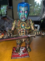 Restore Ofudo San Samurai Sofubi Custom Truslithers UV Reactive Hand Painted