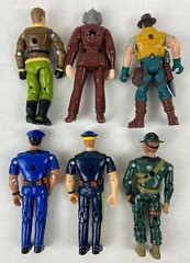 LOT of 6 Lanard & Saban McDonald Action Figures 1986-1999