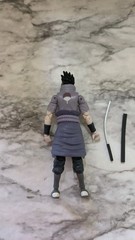 Naruto Shippuden Sasuke Uchiha Bandai Anime Heros 6 Inch Action