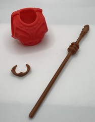 Vintage King Randor REPRO Staff & Crown & Armor MOTU Masters of the Universe