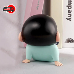 Crayon Shin-Chan Phone Holder Cute Anime Figure Stand Desktop Ornament Doll Gift