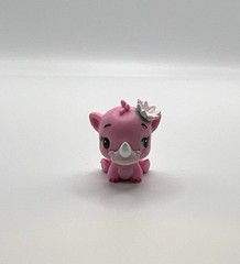 Hatchimals CollEGGtible Figure Rhino Petal Path Flower Spring Pink Silver Wings