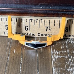 Power Rangers Time Force Shadow Megazord Yellow Visor Helmet Part Only Original