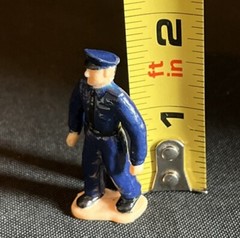 12 Mini Plastic Working Men Figure 1.5 in