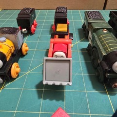 Thomas & Friends Wooden Railway Toy Train Lot – 14 Piece Mixed Vehicle Set