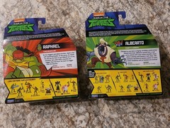Playmates Toys Rise of the Teenage Mutant Ninja Turtles Raphael & Albearto