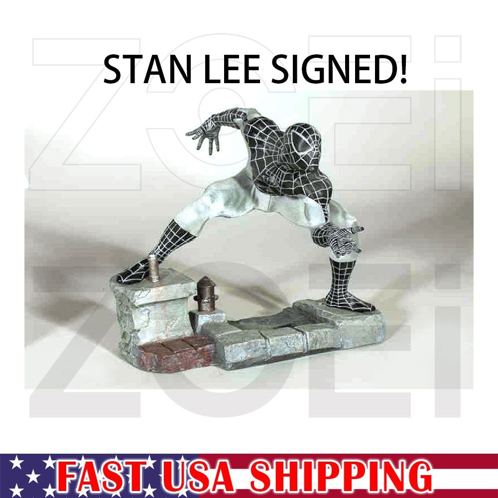 NIB Sideshow EXCLUSIVE Negative Zone Spider-Man PF Figure Statue STAN LEE SIGNED