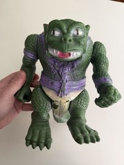 1980s Mexico blow mold Bootleg Thundercats S-S-Slithe 10″ tall RARE!! KO motu