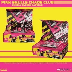 Mezco Toyz One:12 Pink Skulls Chaos Club Unholy Encore Boxed Set