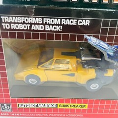 Transformers G1 Sunstreaker Autobot Warrior Action Figure Reissue Toy in New Box