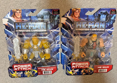 He-Man and the Masters of the Universe Power Attack He-Man & He-Man grayskull
