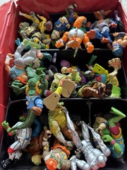 Vintage 80’s 90’s Teenage Mutant Ninja Turtles Loose Action Figures Mixed Lot