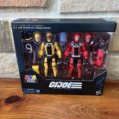 G.I. Joe Classified Series #169 G.I. Joe Diver Vs. Cobra Diver 6″ Figure 2 pack