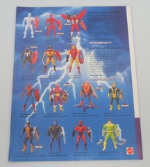Vintage 1985 Marvel Secret Wars Trade Ad Print Poster Toy Figure Promo Display