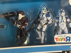 2008 Star Wars Legacy Collection BATTLEFRONT 2 CLONE PACK Toys R Us Exclusive!
