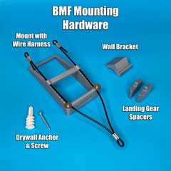 Wall Mount Bracket for Star Wars BMF Millennium Falcon 2008 TLC VC Smugglers Run