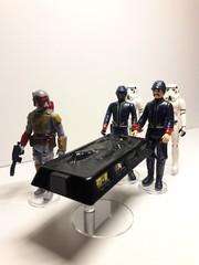 Horizontal Han Carbonite Display Stand (stand only) – Star Wars Kenner POTF
