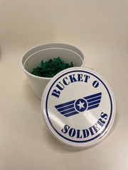 Disney Pixar Toy Story Bucket O Soldiers Used*