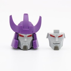 For Kingdom Galvatron ABS Casting Replace Head Upgrade Kit Accessories