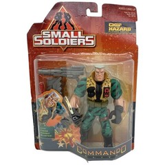 Small Solidiers Chip Hazard Platoon Leader Commando Elite 1998 Kenner Sealed