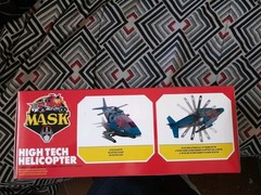 The Loyal Subjects M.A.S.K. High Tech Helicopter Vehicle with Miles Wolf Mayhem