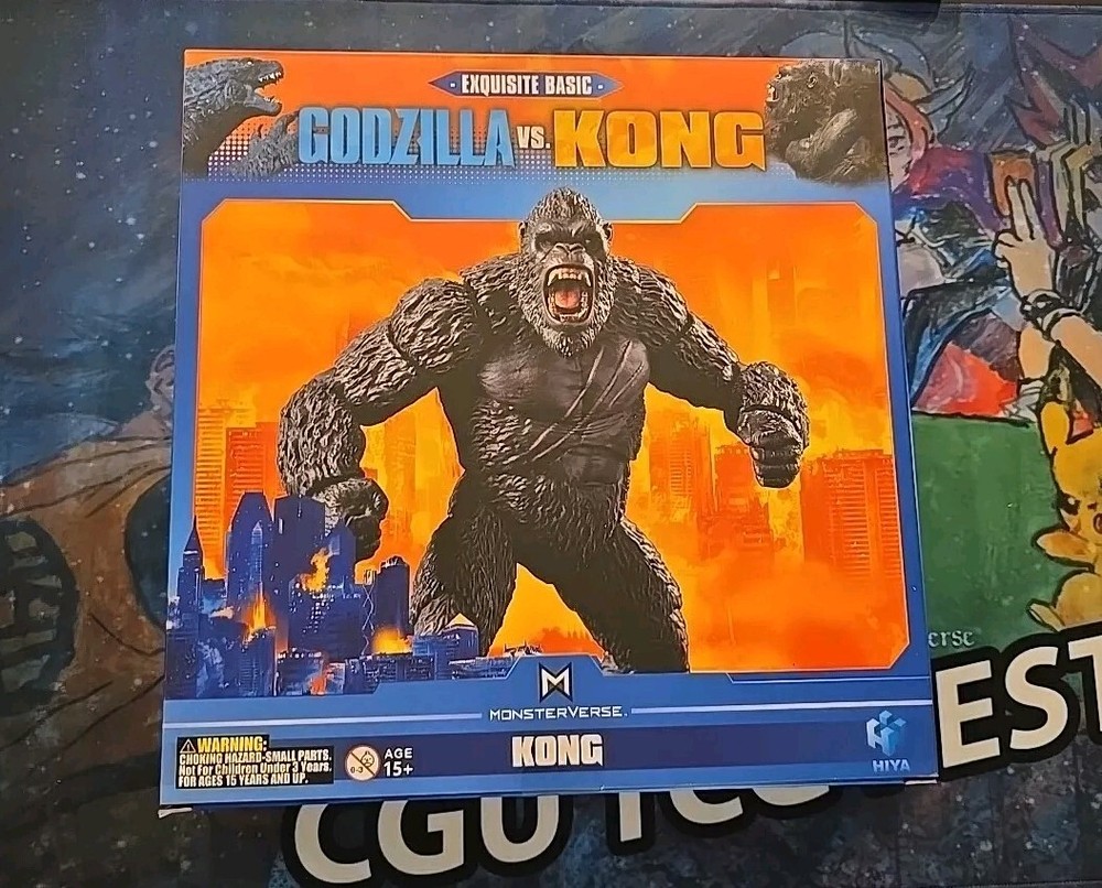 Hiya Toys Exquisite Basic Godzilla Vs. Kong Kong Sealed!