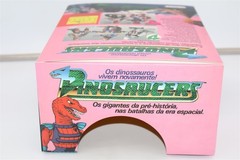 SUPER RARE – BRAZIL DINOSAUCERS – SET OF ALL (5) – GLASSLITE – DINOSAUR FIGURES