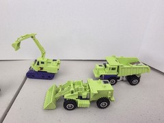 Vintage G1 Transformers Constructicons Devastator Hasbro 1985