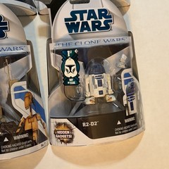 Lot Of 8 Star Wars The Clone Wars Action Figures Numbers 1-8