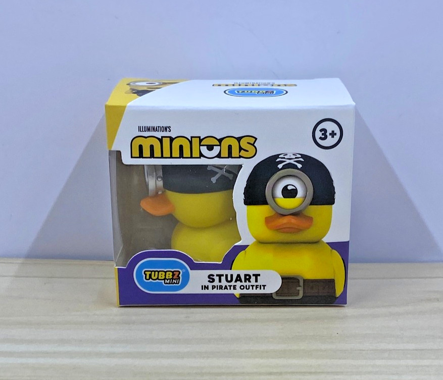 Mini Tubbz 2″ Cosplaying Rubber Ducks – Minions – Stuart in Pirate Outfit