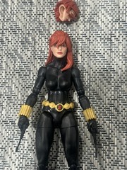 Marvel Legends Kitbash Pinless Black Widow (read Description)
