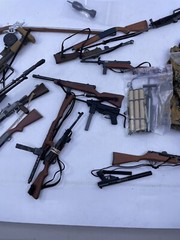 Huge 1/6 Scale Military Weapons Gear Lot Demon, Twizted, Ultimate Solder & More