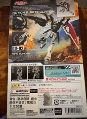 Bandai Tamashii Nations Metal Robot Wing Gundam Zero Action Figure.