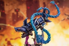 League of Legends LOL 1/7 Jinx Statue PVC Figure Model LED Base Collectible Gift