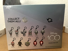 Disney 100 Series 1 Figural 3D Bag Clip New Sealed “Blind” Bags New Sealed
