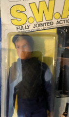 S.W.A.T Action Figures From 1975 & 1976 Fully Jointed Hondo, McCabe and Luca 8”