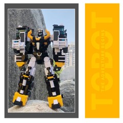 TOBOT V Galaxy Detectives Mini Transform Figure Commander Tank Beast Trail Robot