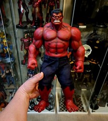 Custom 1/6 General Thunder Bolt Ross Red Hulk Harrison Ford KO Hot Toys body