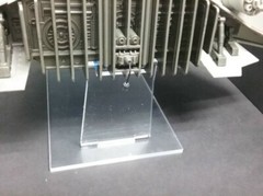 acrylic display stand for the Hasbro Black Series 6 inch Snowspeeder level/bank