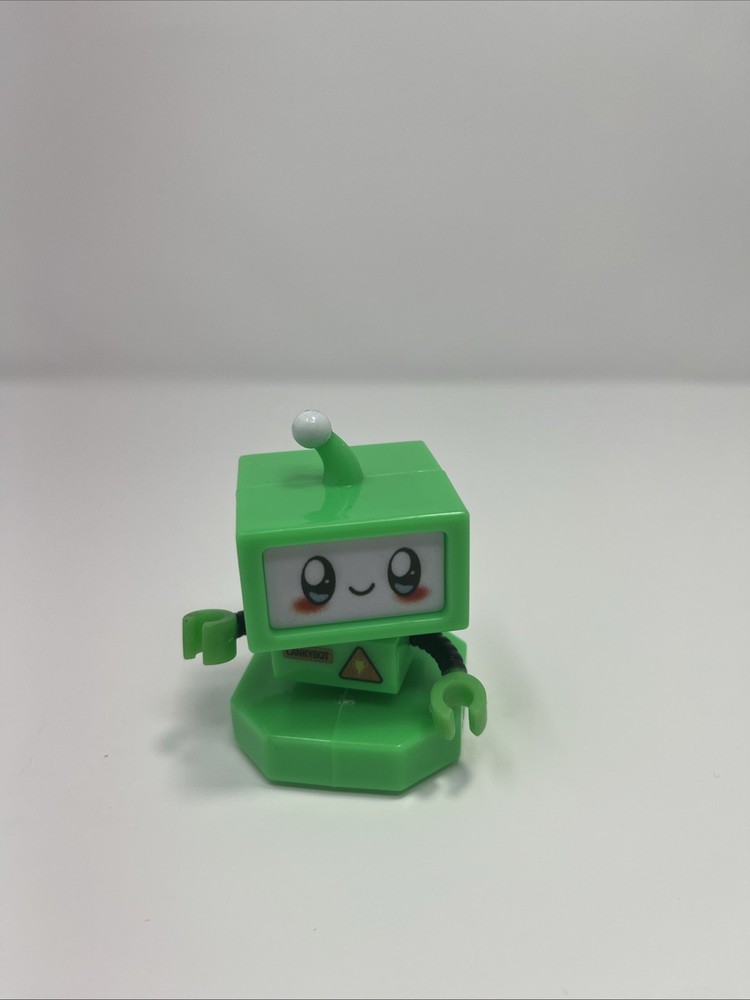 Green Lankybot Lankybox Mystery Fig Figure Ghost Glow Pack Robot